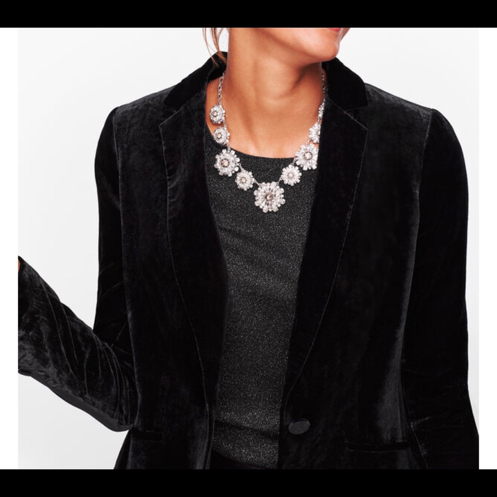 Velvet Blazer